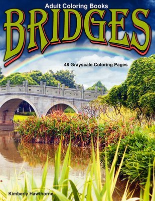 Bridges Adult Coloring Book Digital Download