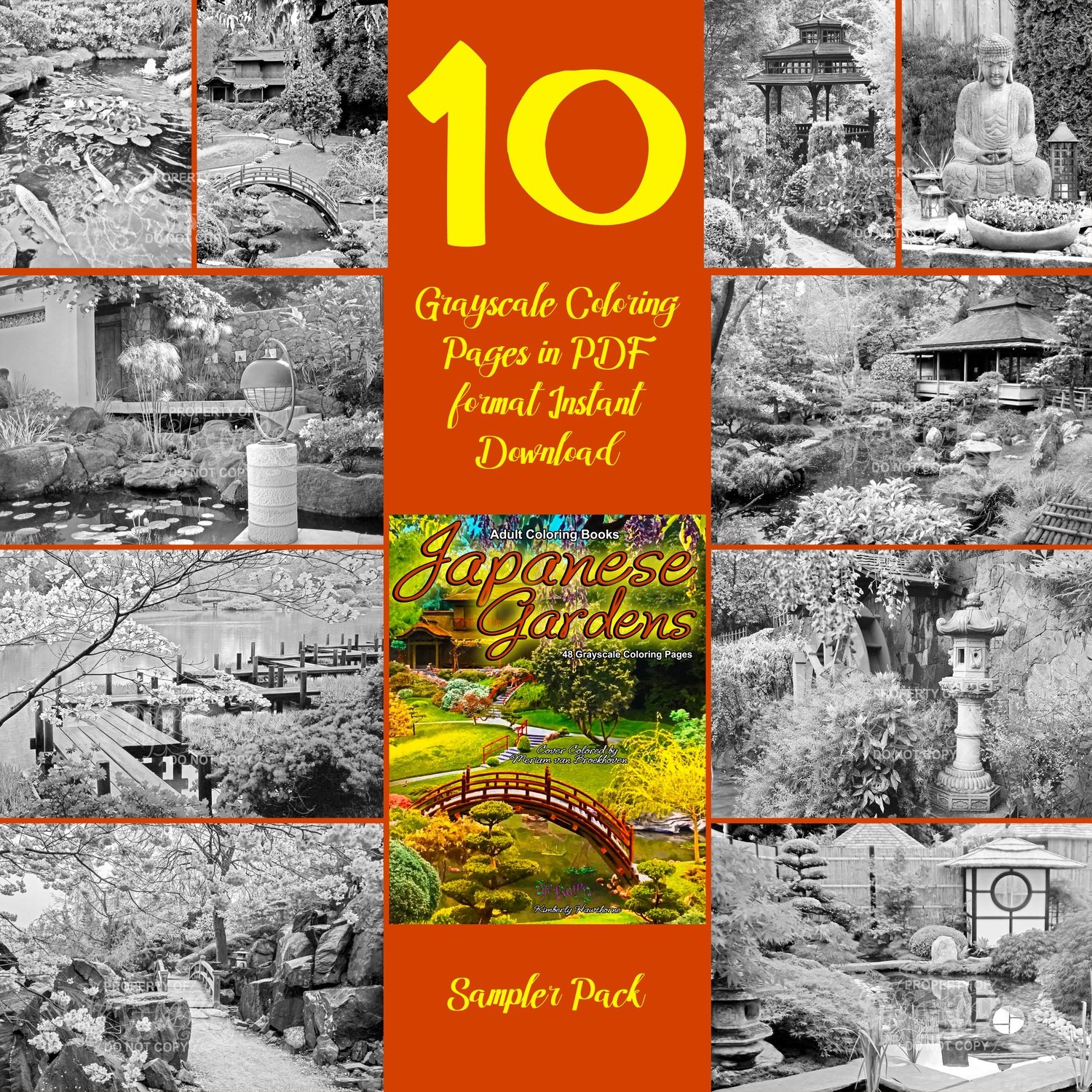 Japanese Gardens Sampler Pack Digital Download