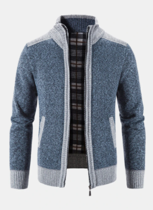 Men Knitted Cardigan Sweater