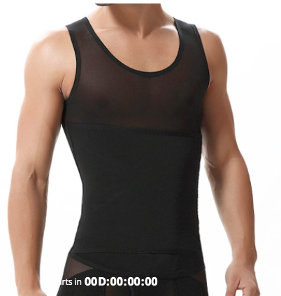 MEN SHAPE WEAR ADJUSTABLE VEST