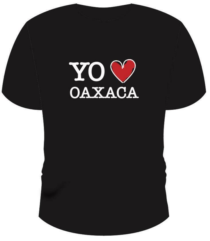 Playera Negra Yo Amo a Oaxaca