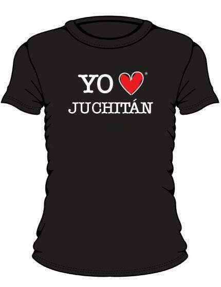 Playera Negra Yo Amo a Juchitán