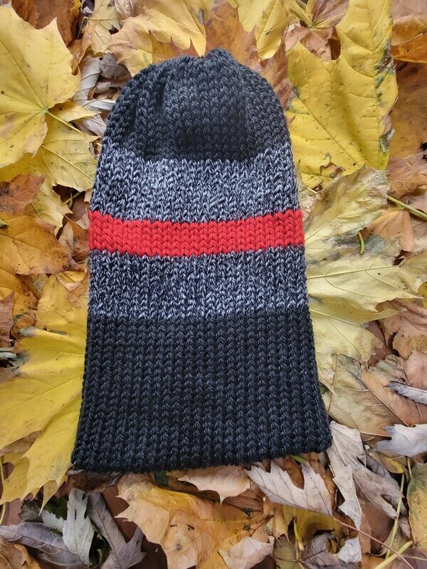 Reversible Mens Knit Hat