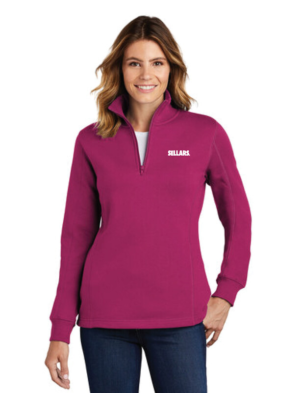 Sport-Tek Ladies 1/4-Zip Sweatshirt LST253