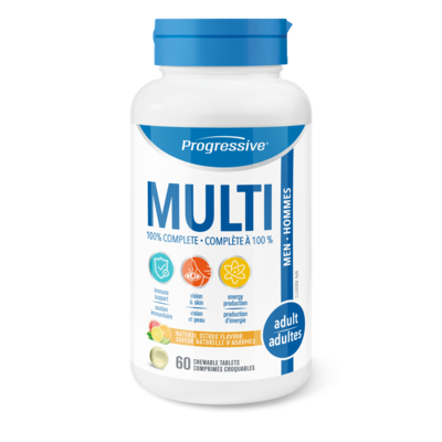 Multi Chewable For Adult Men - 60 Tablets