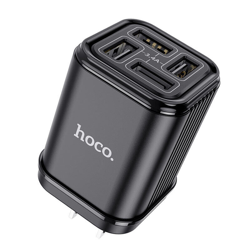 Cargador de pared con 4 puertos USB