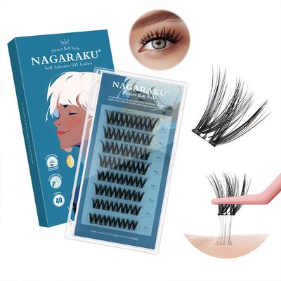 PESTAÑAS AUTOADHESIVAS NAGARAKU / FOWER ROLL STYLE