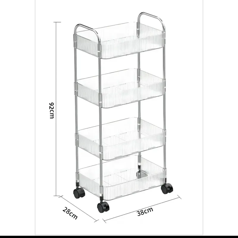 CARRITO ORGANIZADOR DE ACRILICO