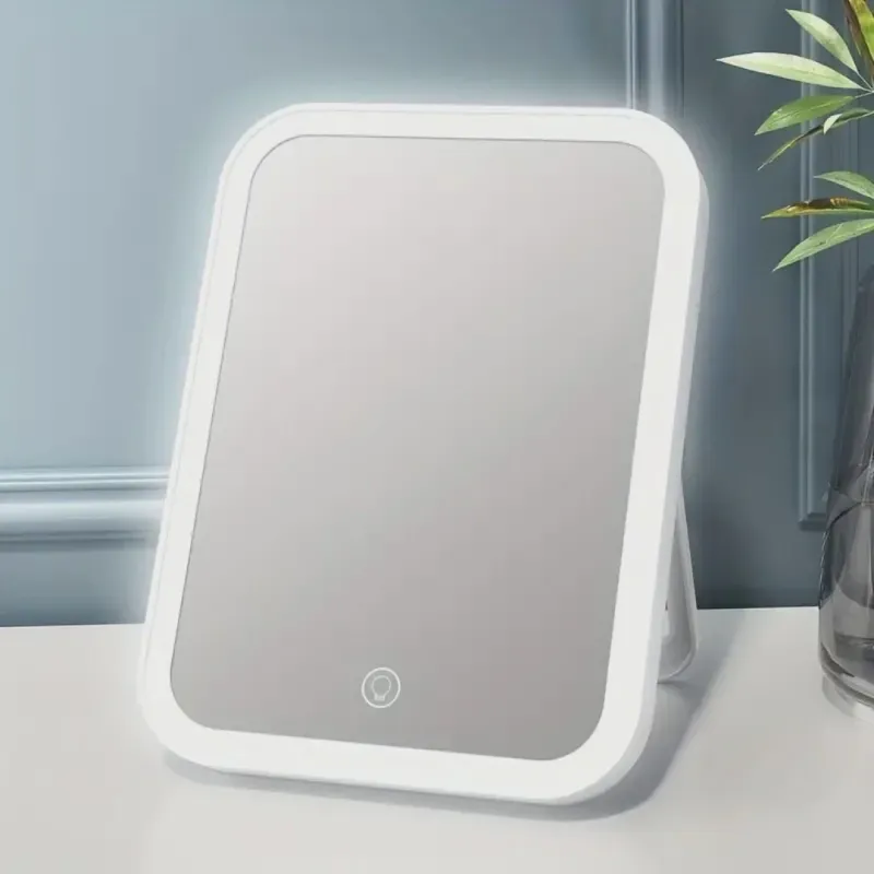 ESPEJO RECTANGULAR  CON LUZ LED TACTIL