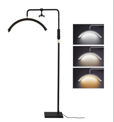 LAMPARA MEDIALUNA DE PIE