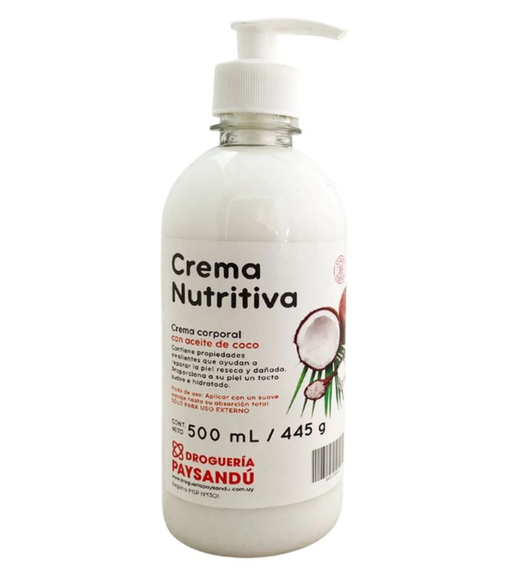 CREMA NUTRITIVA DE COCO