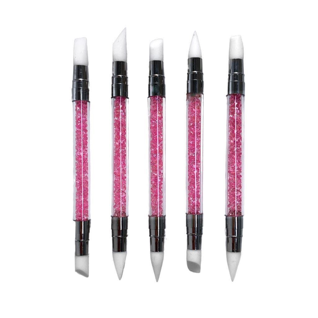 SET DUAL PINCEL  PUNTA DE GOMA