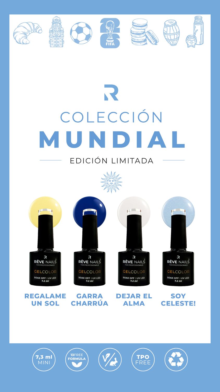 COLECCION MUNDIAL RÊVE NAILS