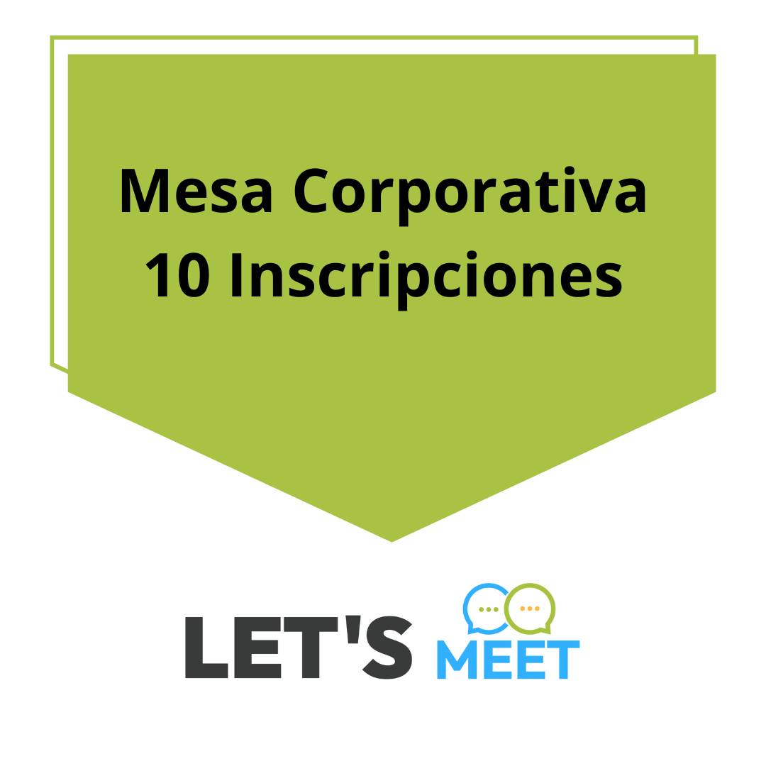 Mesa Corporativa - Ideal para Empresas y Capacitación de Colaboradores