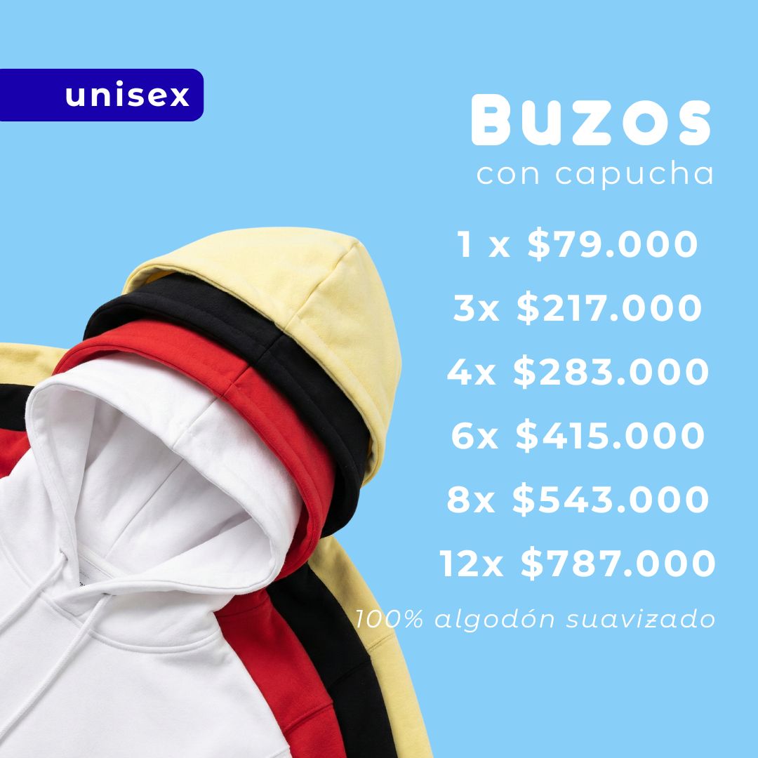 Buzos con capucha