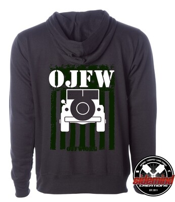 OJFW USA Pullover Hoodie - Flag Out