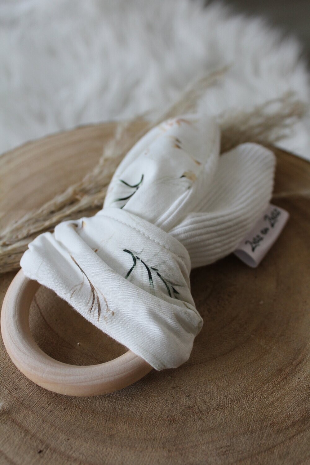 Bijtring Knijn - Fijne Rib Off White & Boho