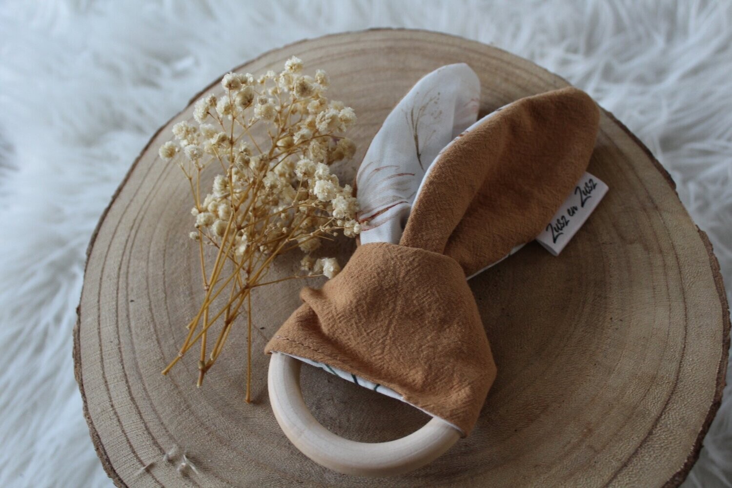 Bijtring Knijn - Washed Cotton Cognac & Boho