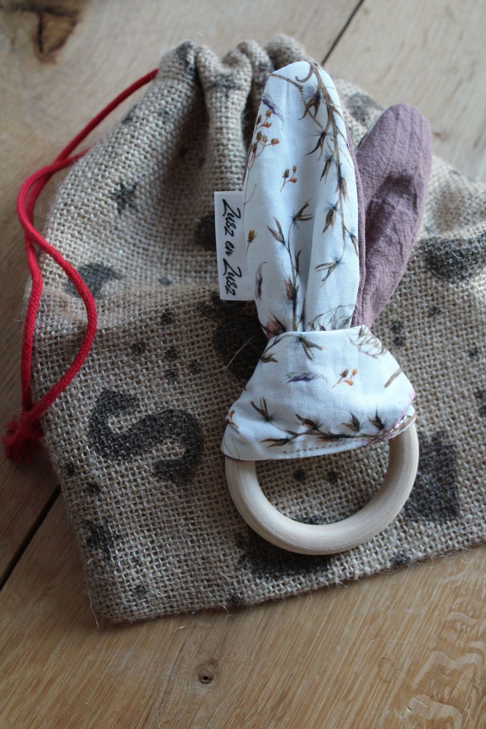 Bijtring Knijn - Washed Cotton Mauve & Autumn