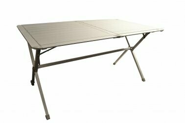 Table Clayette aluminium 4 places