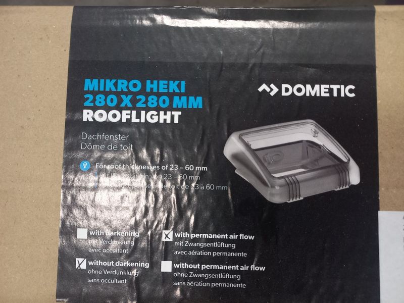 Lanterneau Micro Heki sans joint avec moustiquaire