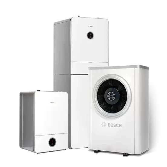 BOSCH Compress 7000 AWM 9 / CS7000iAW 7 OR-S, 5.9kW ar papildus 9kW elektrisko tenu. Ar integrētu siltā ūdens tvertni.