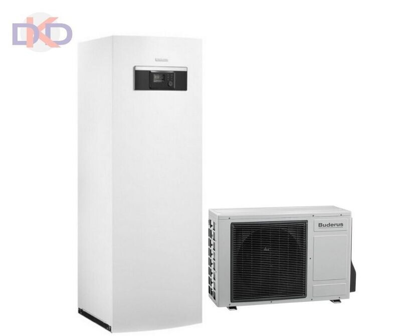 Buderus Logatherm WLW166i-10 T190 / WLW-4 SP AR, 3.8 kW ar papildus 6kW elektrisko tenu. Ar integrētu siltā ūdens tvertni.
