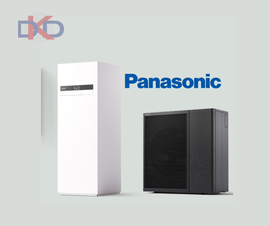 Panasonic Aquarea gaiss/ūdens K paaudze WH-ADC0309K6E5 / WH-UDZ05KE5 5kW ar papildus 6kW elektrisko tenu. Ar integrētu 185l siltā ūdens tvertni