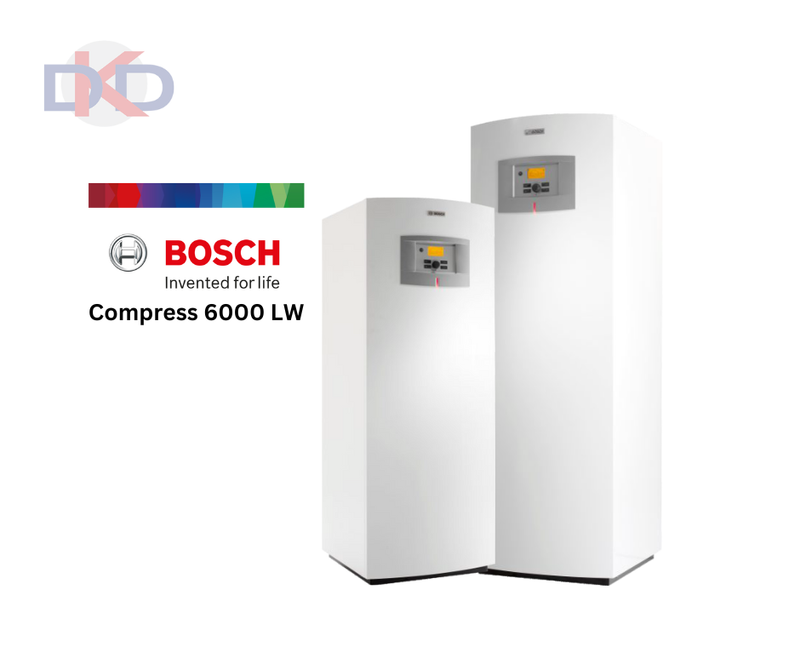 BOSCH zeme/ūdens Compress 6000 6 LW 5.2kW. Bez siltās ūdens tvertnes