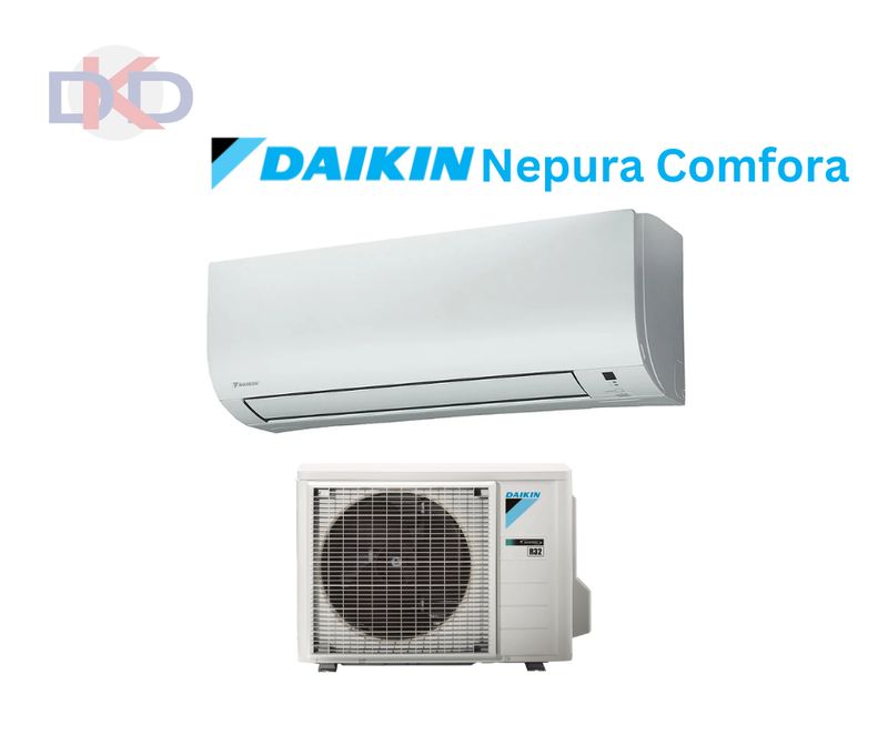 Gaiss-gaiss siltumsūknis ar kondicioniera funkciju, Daikin Nepura Comfora FTXTP35N / RXTP35A