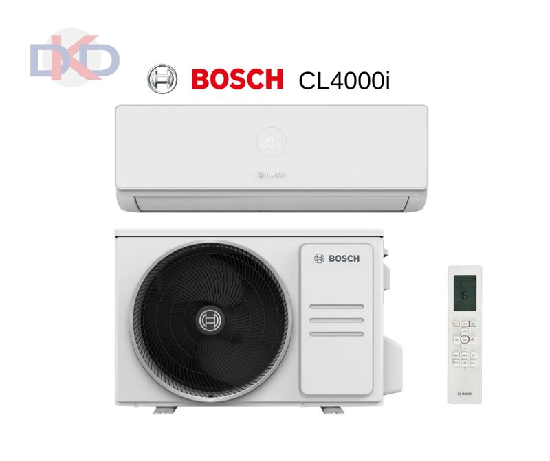 BOSCH kondicionieris ar sildīšanas funkciju Climate 4000i-Set 26
