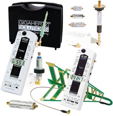Gigahertz Solutions HFEW59BD Plus - Kit d'appareils de mesure d'ondes électromagnétiques