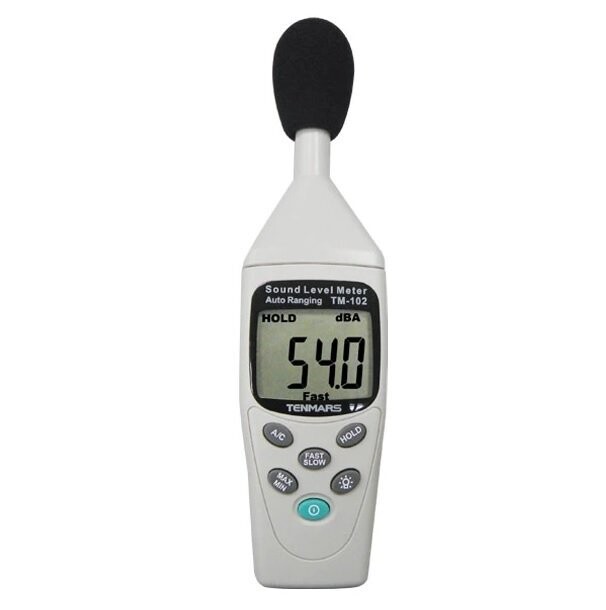 Geluidsniveaumeter - Tenmars TM-102 decibelmeter