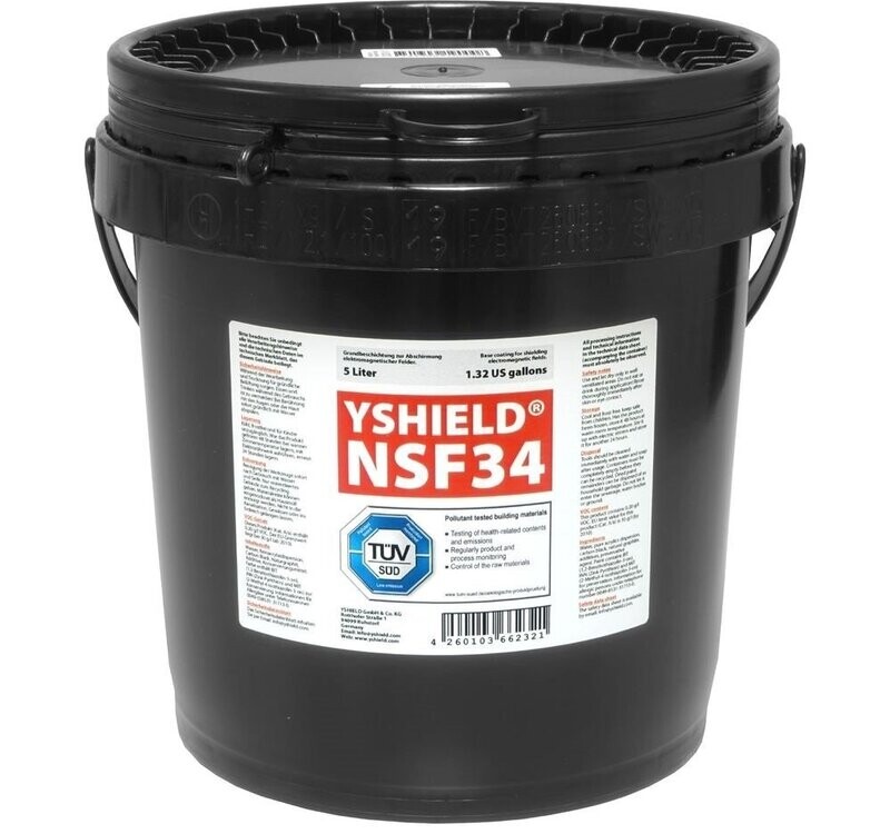 ​YShield NSF34 anti-laagfrequente golfverf - 5 liter
