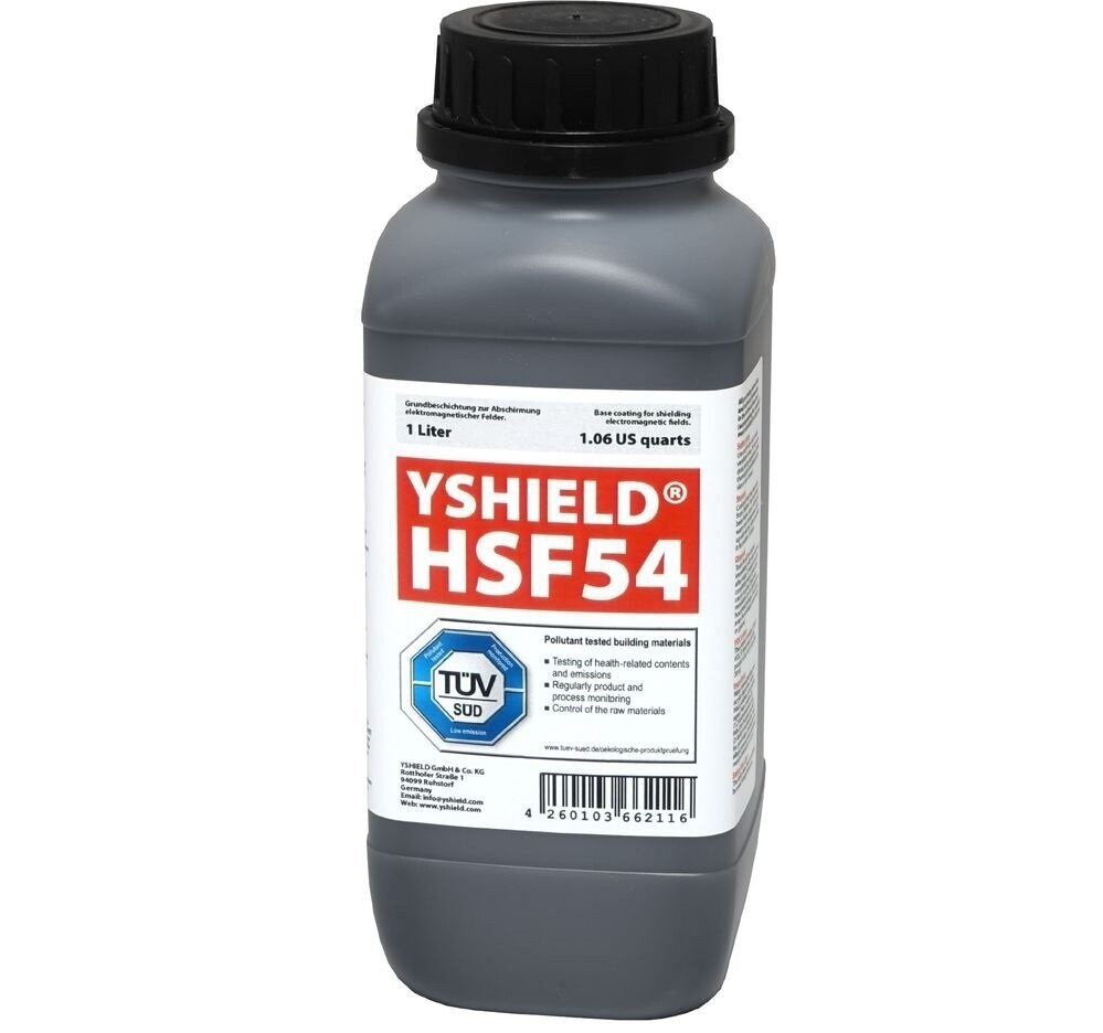 Peinture anti ondes haute et basse fréquences YShield HSF54 - 1 litre