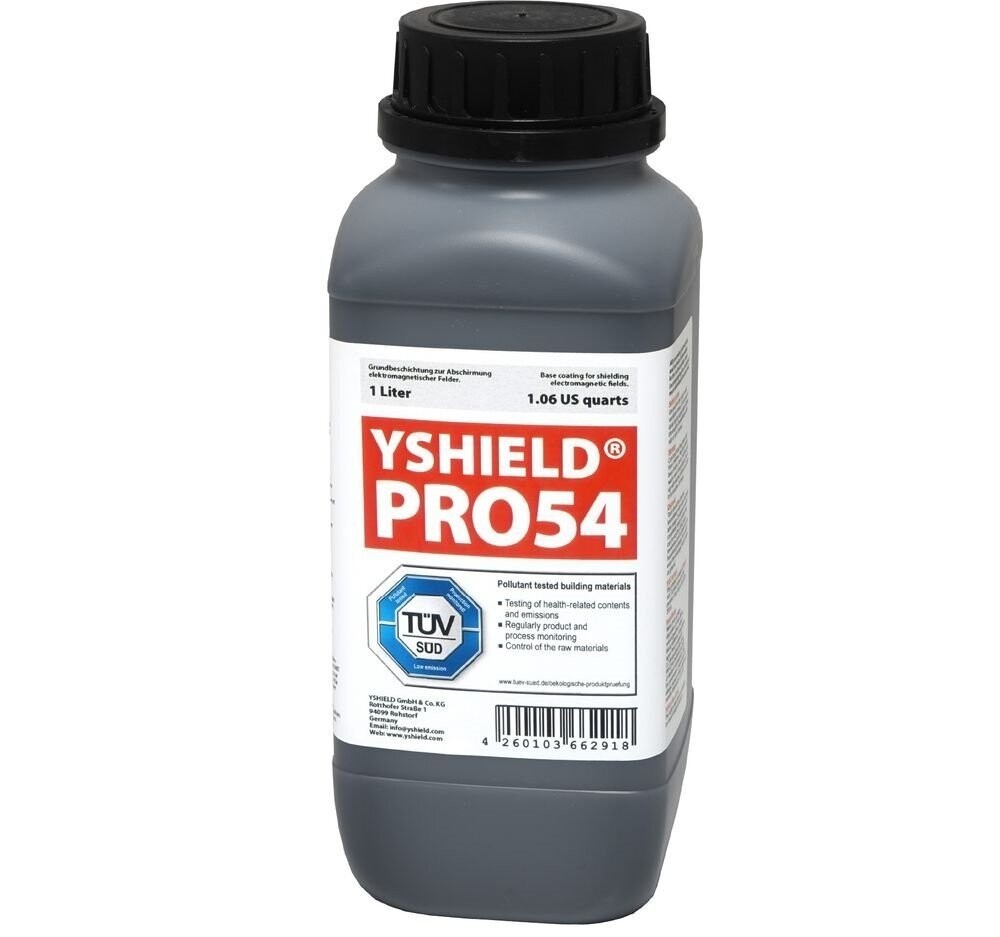 Peinture anti ondes haute et basse fréquences YShield PRO54 - 1 litre