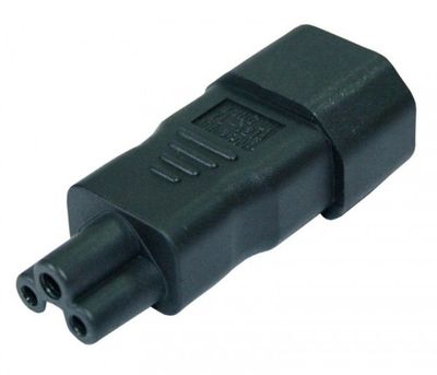 Adaptateur 3 pôles pour câble d'alimentation PC blindé