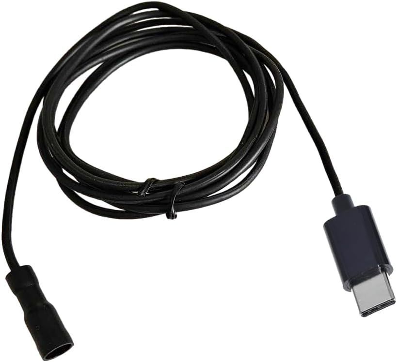 Cable de conexión a tierra USB-C, conector cilíndrico