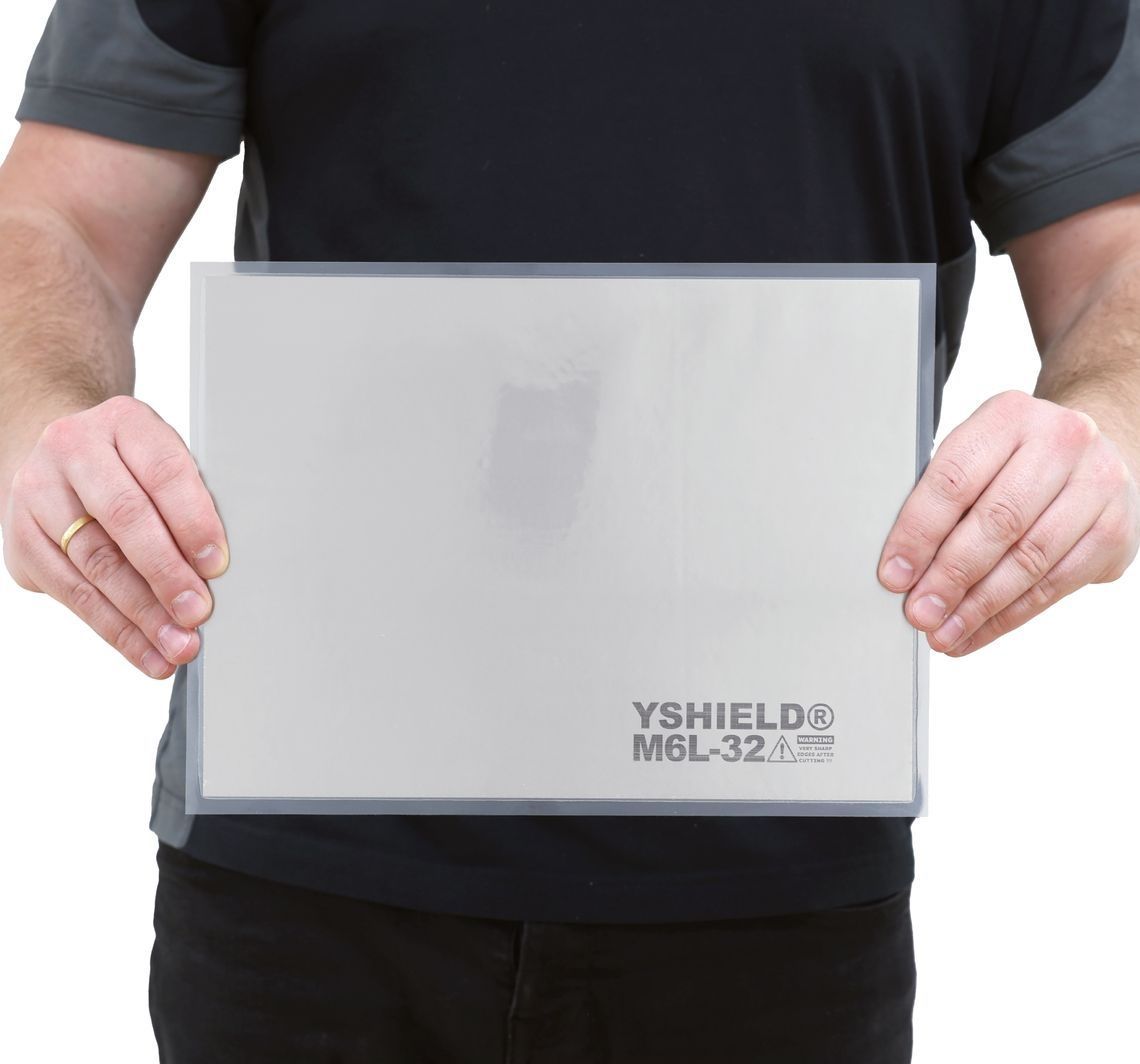 YSHIELD M6L-32 | Plaque de blindage champs magnétiques | 29x21 cm
