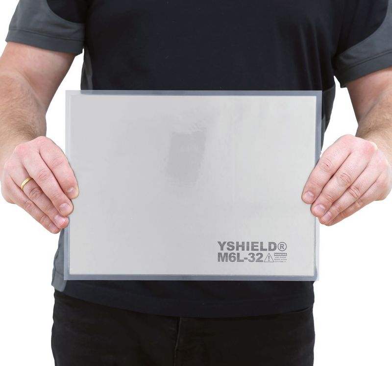 YSHIELD M6L-32 | Piastra di schermatura del campo magnetico | 29x21 cm