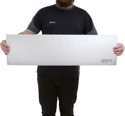 YSHIELD M6-82 | Plaque auto-adhésive de blindage champs magnétiques | 80x21 cm