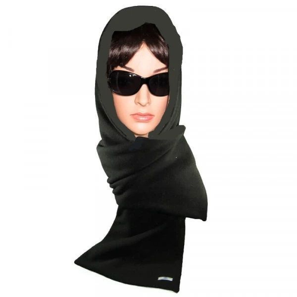 Anti-wave hood-scarf