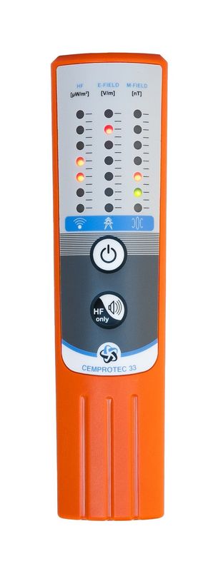 CEMPROTEC 33 détecteur d'ondes électromagnétiques hautes et basses fréquences CEMPROTEC 33 détecteur d'ondes électromagnétiques hautes et basses fréquences