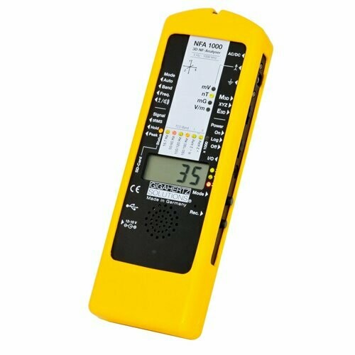 Gigahertz Solutions NFA1000 - Appareil de mesure d'ondes électromagnétiques Gigahertz Solutions NFA1000 - Appareil de mesure d'ondes électromagnétiques
