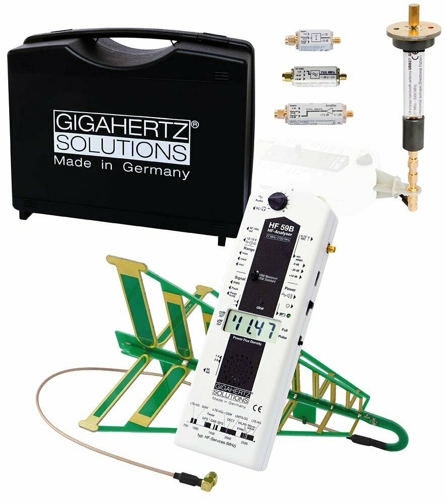 Gigahertz Solutions HFE59B - Misuratore di onde elettromagnetiche Gigahertz Solutions HFE59B - Misuratore di onde elettromagnetiche