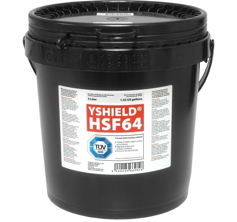 Ecological shielding paint YShield HSF64 - 5 liters Ecological shielding paint YShield HSF64 - 5 liters
