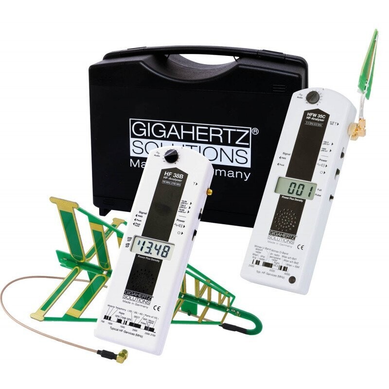 Gigahertz Solutions HF38B-W - Kit d'appareils de mesure d'ondes électromagnétiques Gigahertz Solutions HF38B-W - Kit d'appareils de mesure d'ondes électromagnétiques