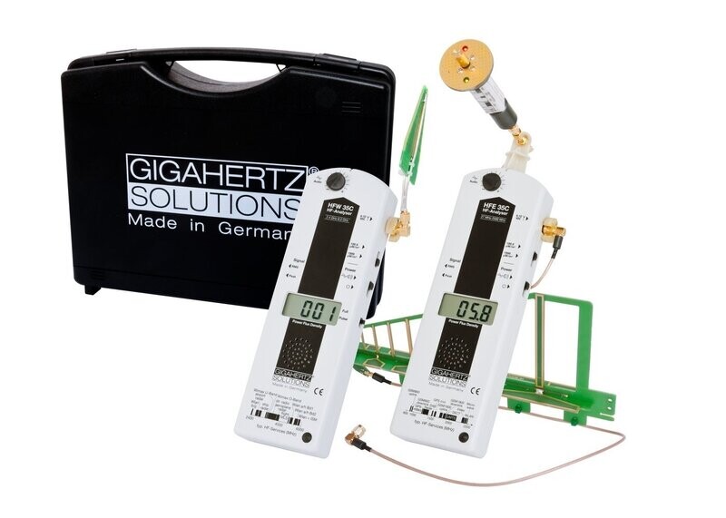 Gigahertz Solutions HFEW35C - Kit d'appareils de mesure d'ondes électromagnétiques Gigahertz Solutions HFEW35C - Kit d'appareils de mesure d'ondes électromagnétiques