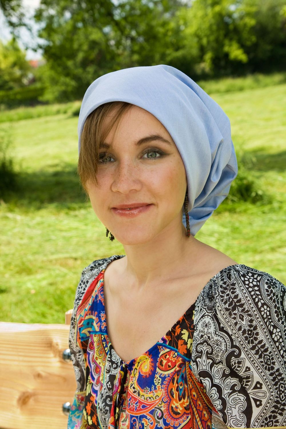 Foulard anti-ondes femme