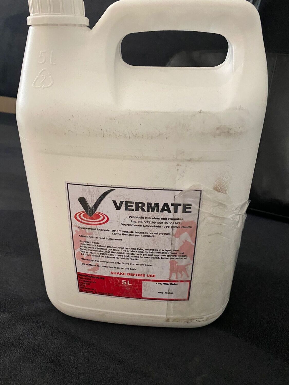 Vermate and Vermate Concentrate